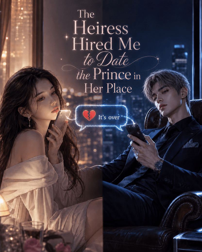The Heiress Hired Me to Date the Prince in Her Place cover